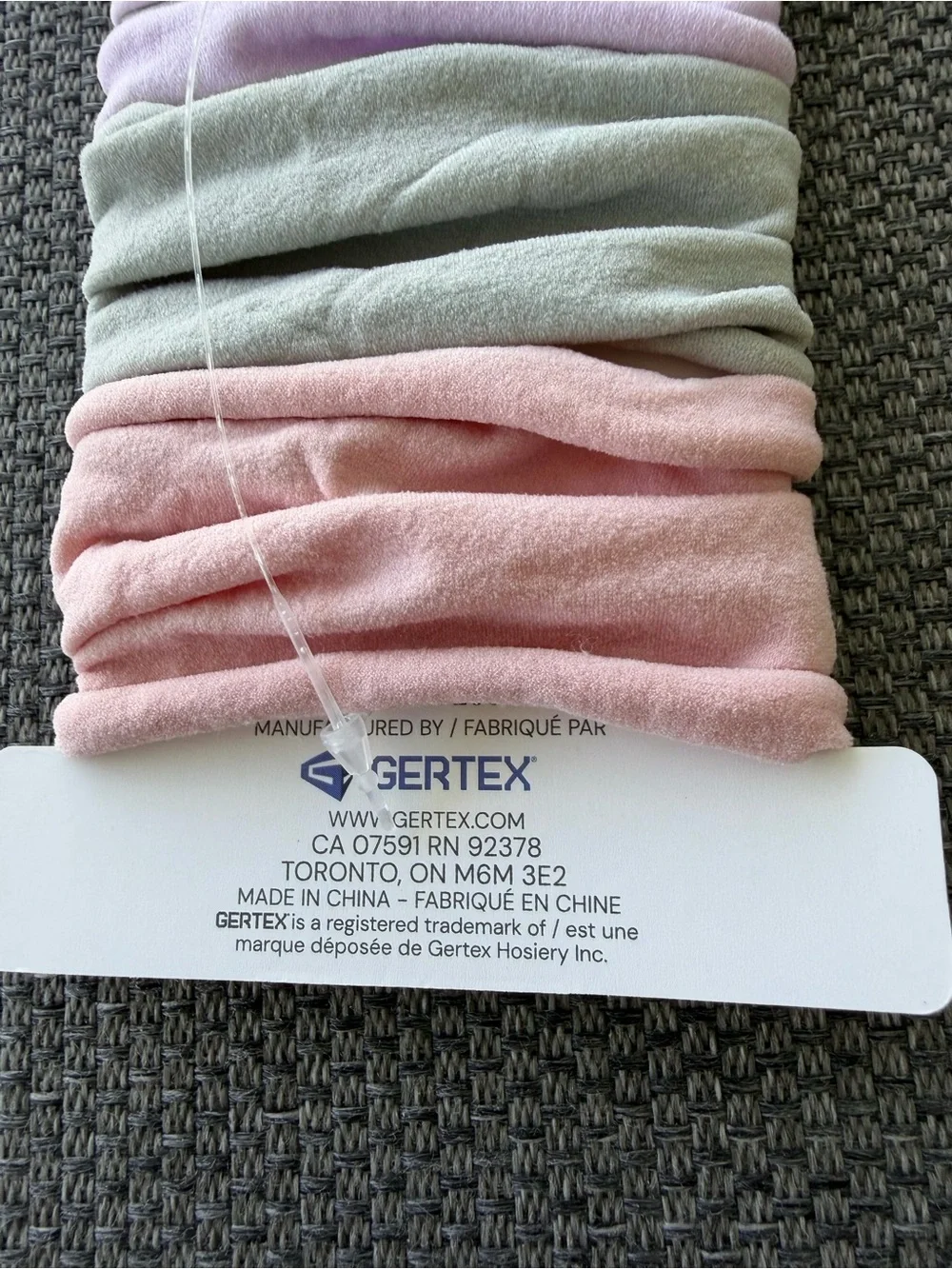 Sophi Pastel Hair Elastics - Lavender, Mint & Blush (3 Pack)